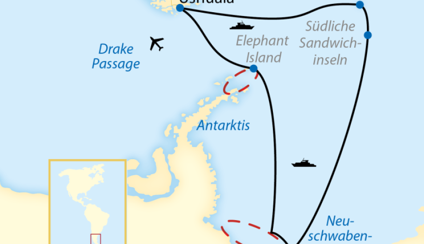 Antarktis Reisen